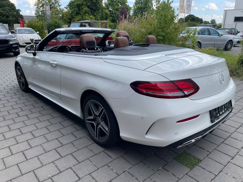 Mercedes-Benz C 200 Cabrio AMG UNFALLFREI  20tkm SCHECKHEFT — photo 2