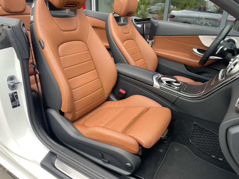 Mercedes-Benz C 200 Cabrio AMG UNFALLFREI  20tkm SCHECKHEFT — photo 10