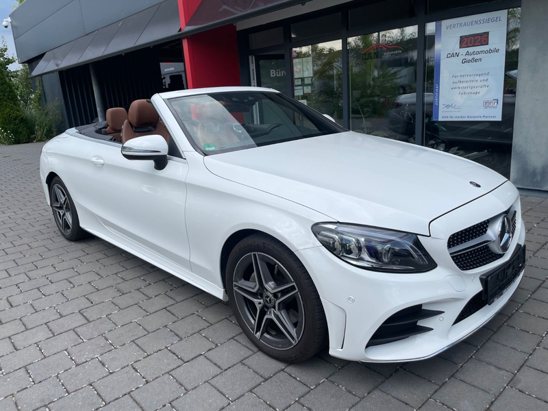 Mercedes-Benz C 200 Cabrio AMG UNFALLFREI  20tkm SCHECKHEFT