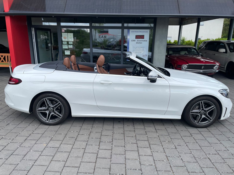 Mercedes-Benz C 200 Cabrio AMG UNFALLFREI  20tkm SCHECKHEFT — photo 9