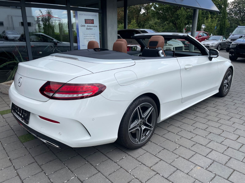 Mercedes-Benz C 200 Cabrio AMG UNFALLFREI  20tkm SCHECKHEFT — photo 8