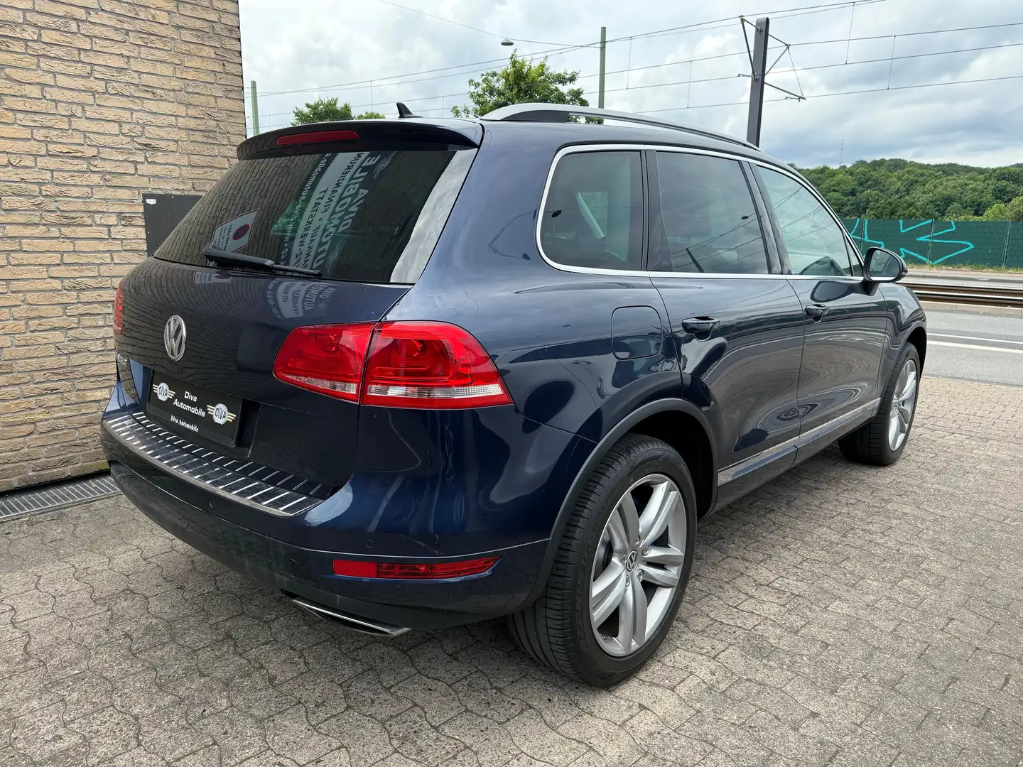 Volkswagen Touareg V6 TDI BMT Standheizung, Leder, AHK Blau - 2