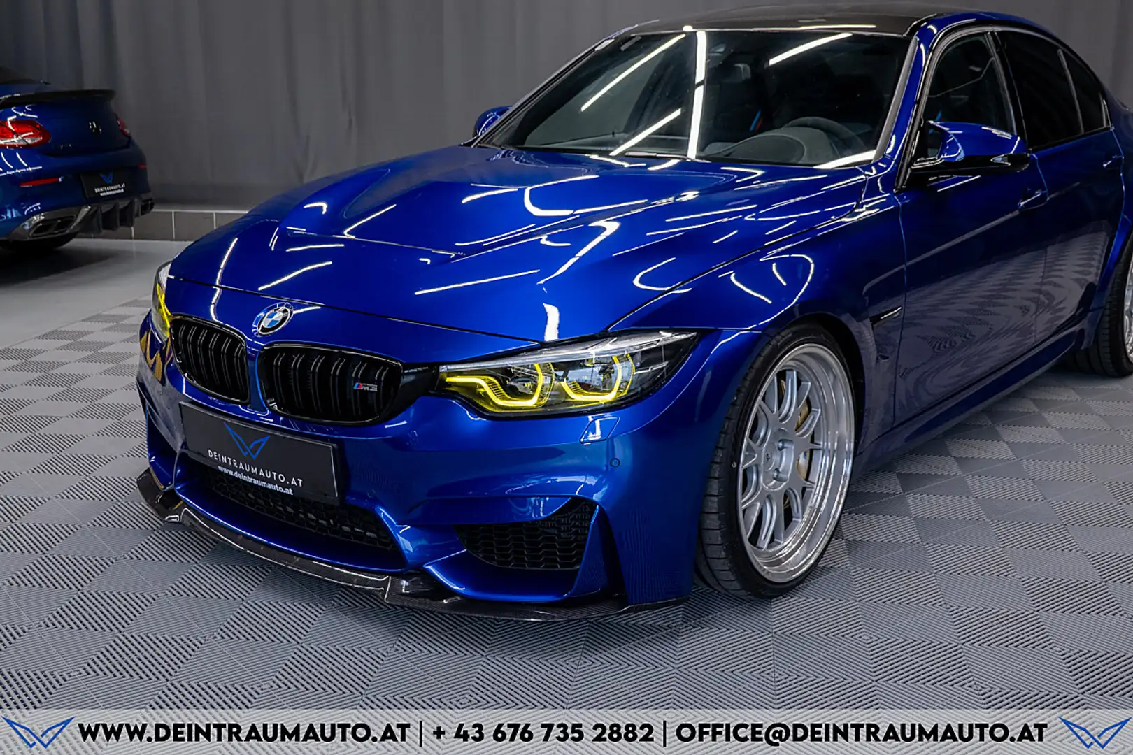 BMW M3 M-DKG CS*NUR 8.000KM*TYPISIERT* Blau - 2