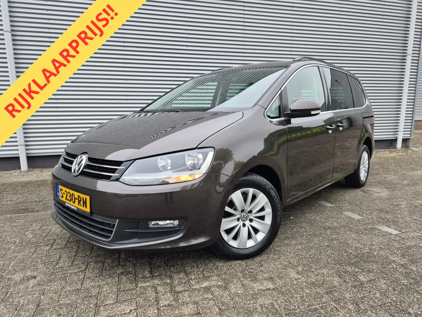 Volkswagen Sharan 1.4 TSI Comfortline 7 Persoons, airco,navigatie,st Marrone - 1