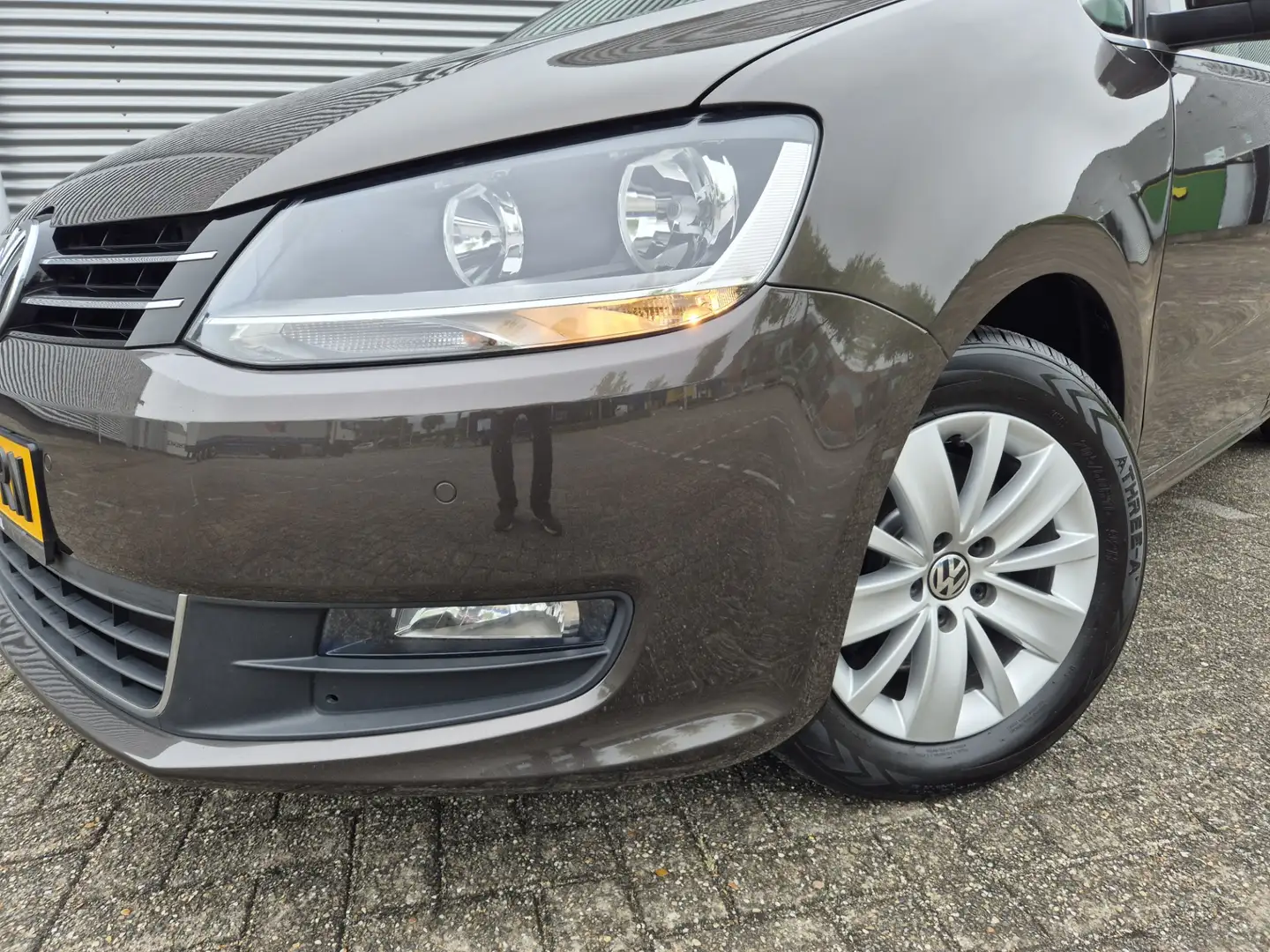 Volkswagen Sharan 1.4 TSI Comfortline 7 Persoons, airco,navigatie,st Marrone - 2