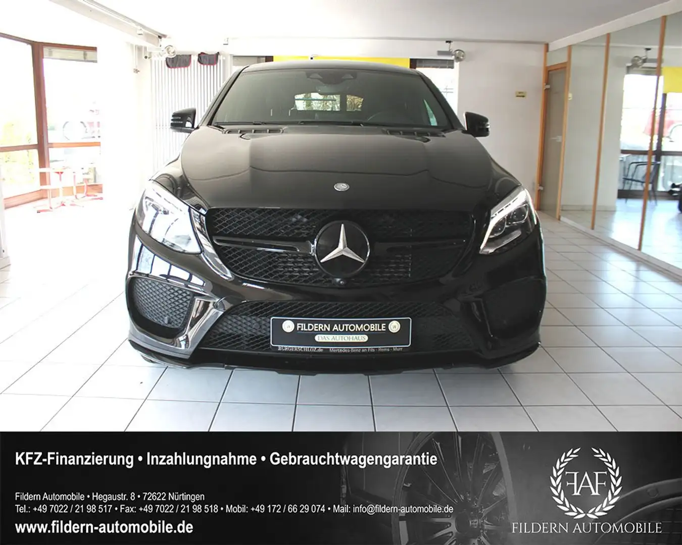 Mercedes-Benz GLE 350 350d Coupe 4Matic AMG Line LED*PANO*DISTRO*360*21" Schwarz - 2