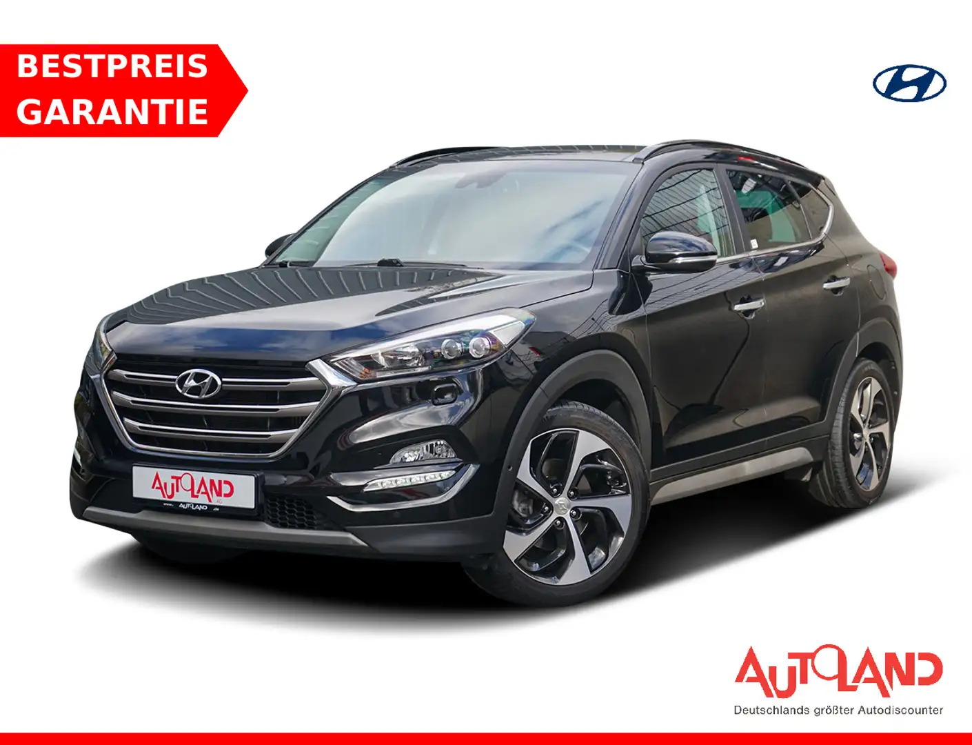Hyundai TUCSON 1.6 T-GDI Premium 4WD LED Kamera Panorama Schwarz - 1