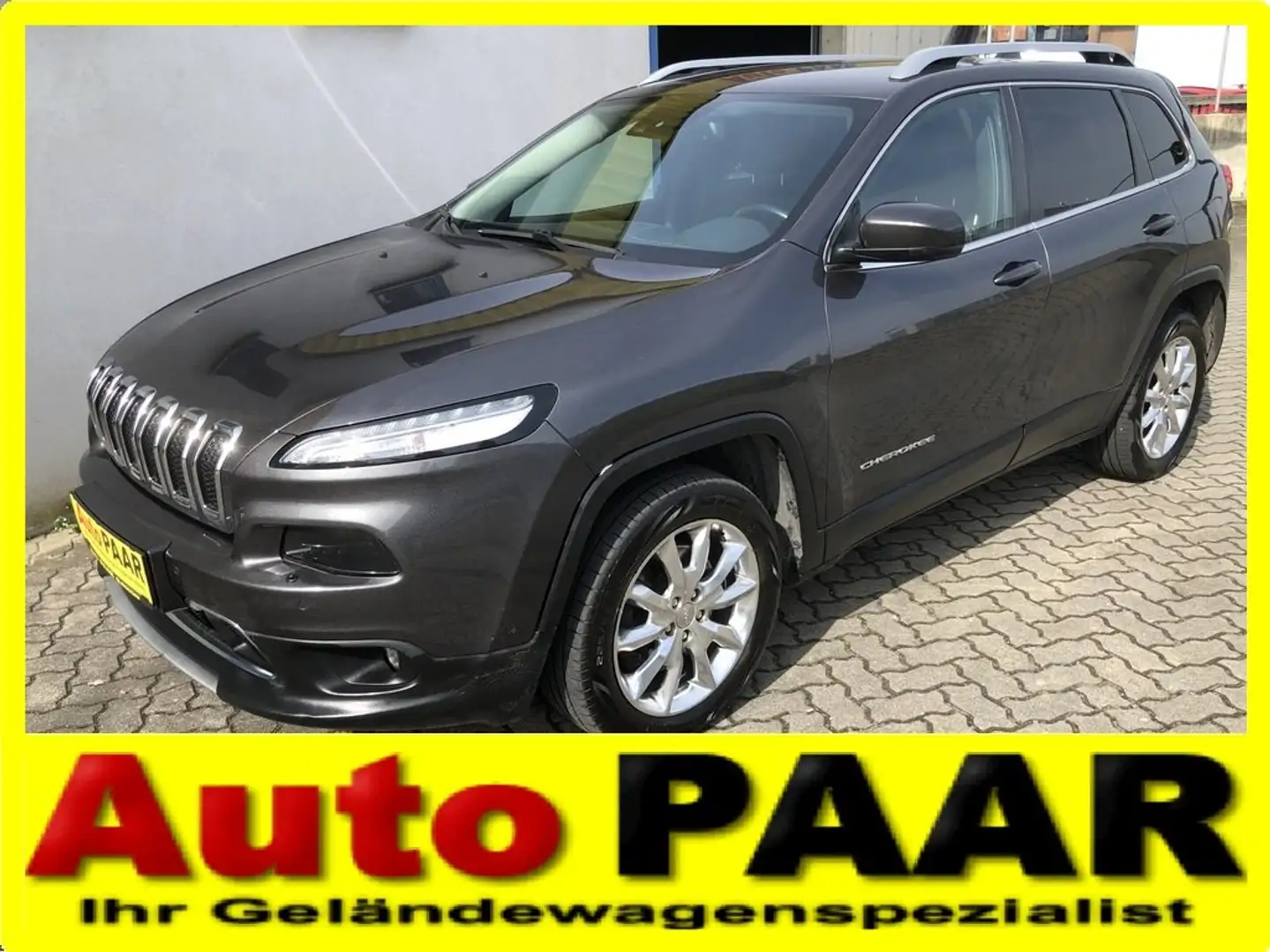 Jeep Cherokee 2,0 CRD 4WD Limited Aut. *** VOLLAUSSTATTUNG !!! Gris - 1