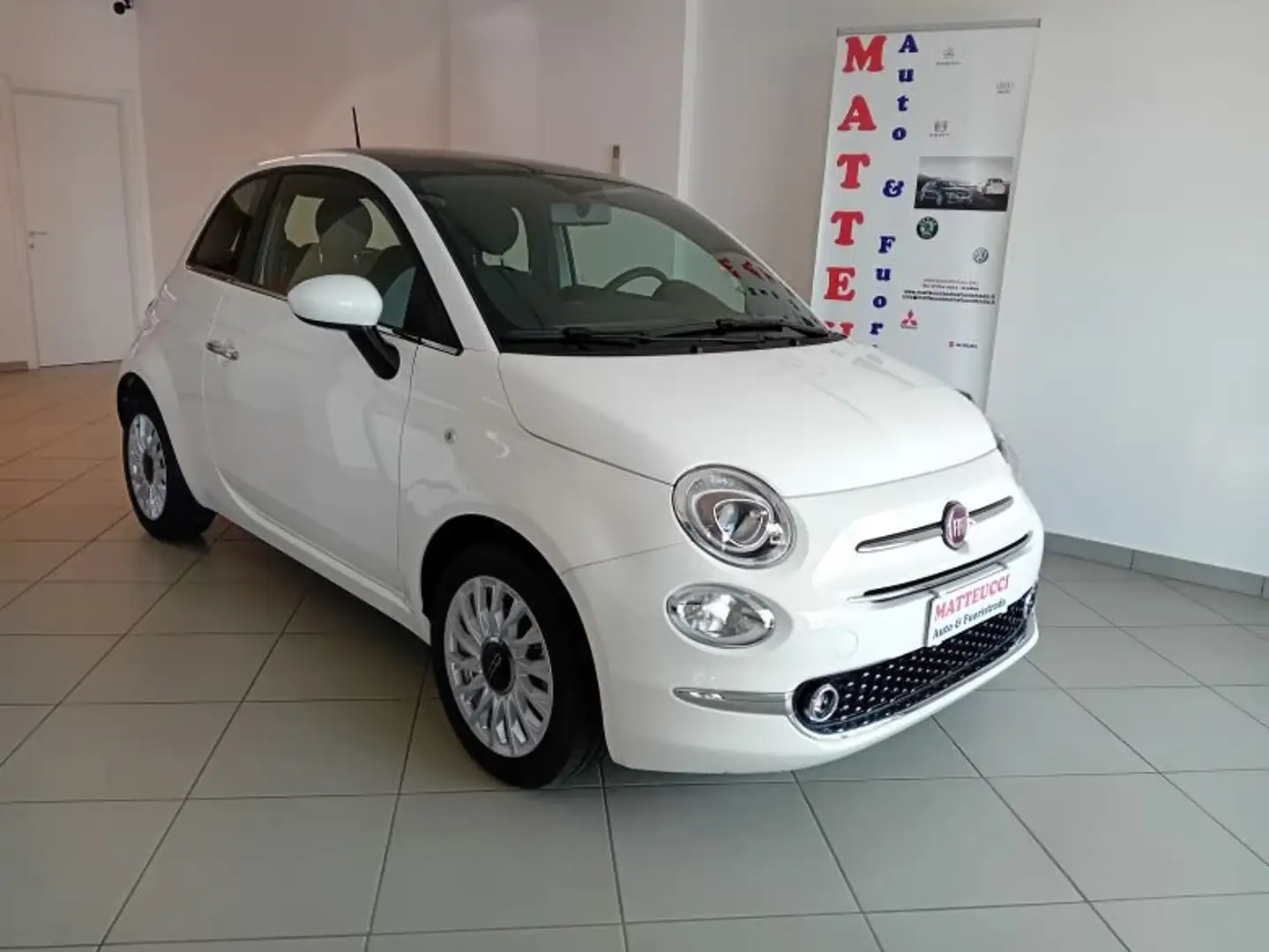 Fiat 500 500 1.0 hybrid Dolcevita 70cv Bianco - 1