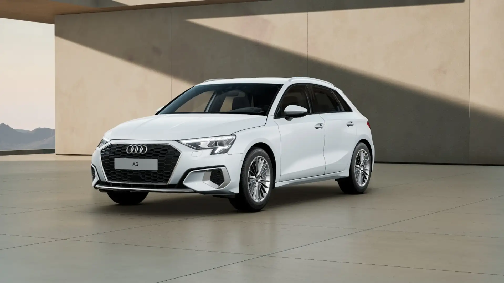 Audi A3 Sportback advanced 30 TDI Schaltgetriebe SHZ Blanc - 2