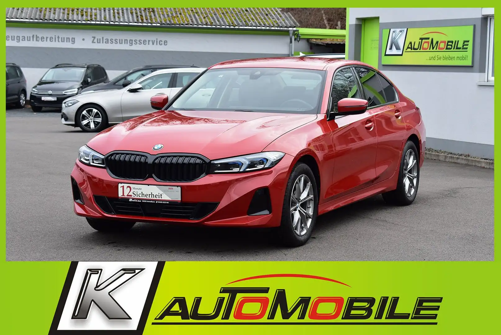 BMW 320 d xDrive LED+Head-Up+DAB+SHZ+Navi+Kamera+ACC Rouge - 1