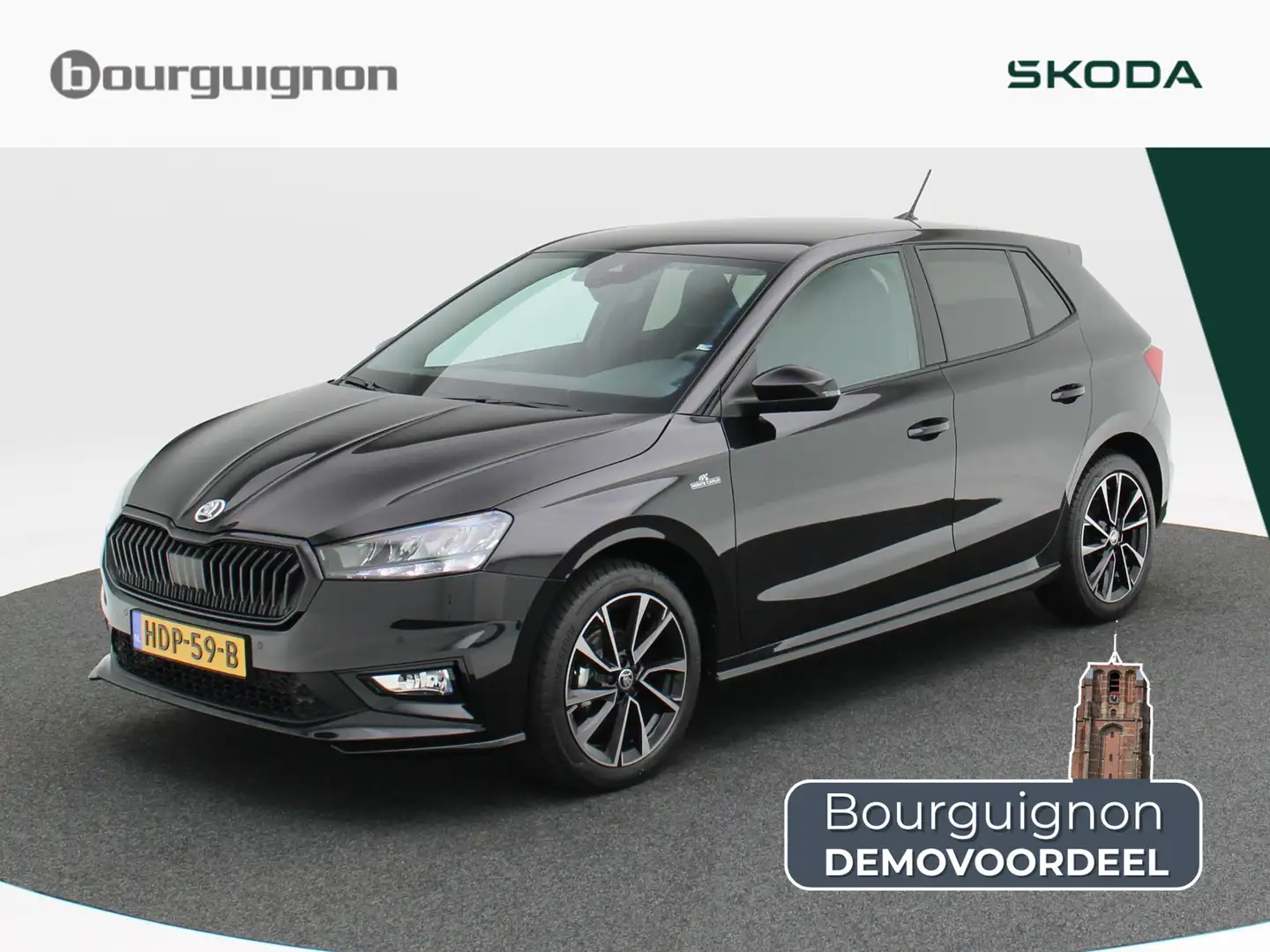 Skoda Fabia Monte Carlo 1.0 TSI 95pk | Stoelverwarming | Achte Zwart - 1