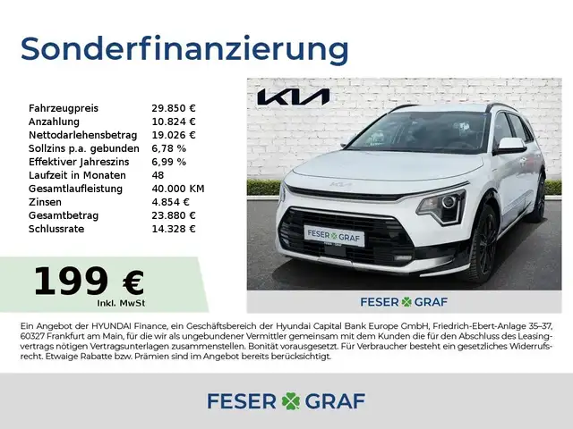 Kia Niro 1.6 PHEV 171 DCT VISION KOMFORT