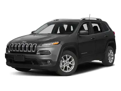 Black 2016 Jeep Cherokee SUV / Crossover  Automatic