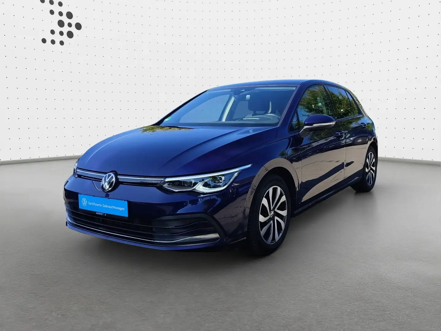 Volkswagen Golf VIII 2.0 TDI DSG Active *Navi*AHK*Pano*IQ-L Blau - 2