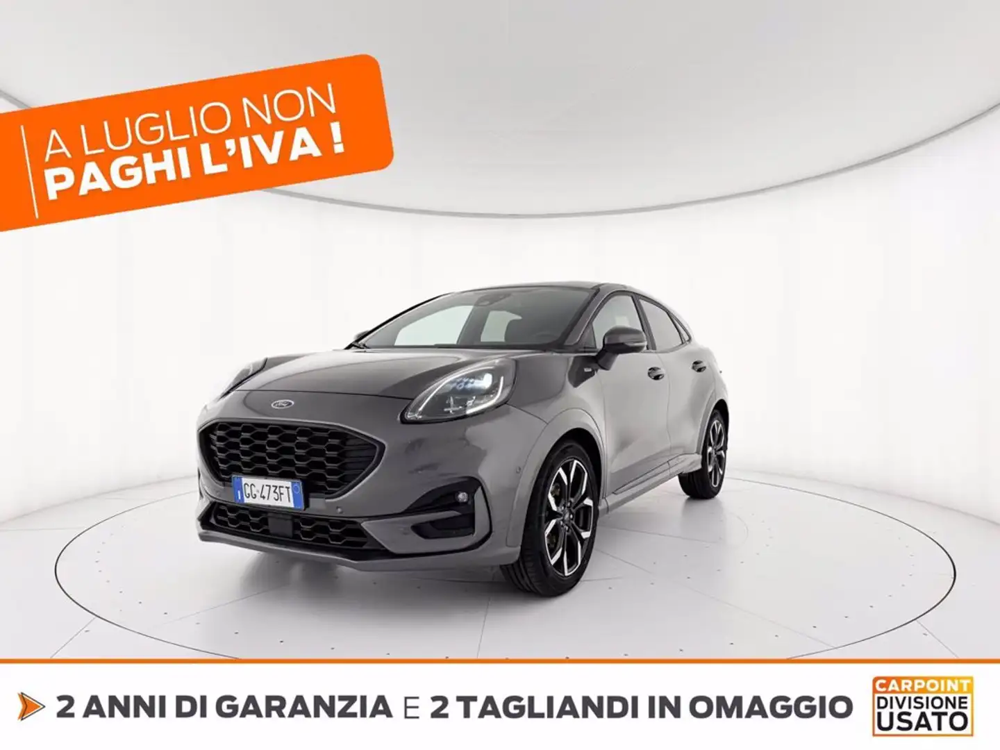 Ford Puma 1.0 ecoboost h st-line x s&s 125cv Grigio - 1