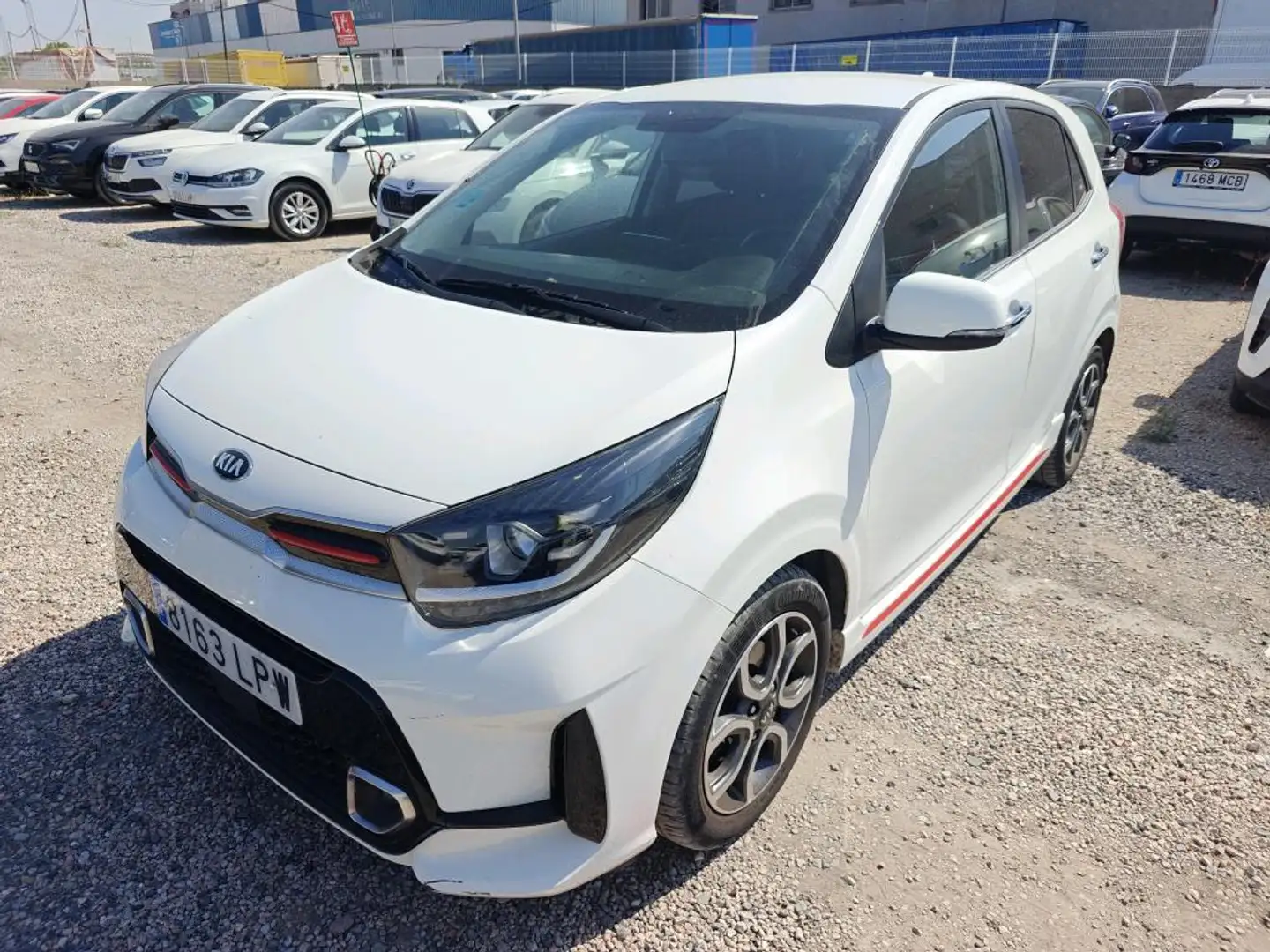 Kia Picanto 1.2 DPi GT-Line Blanc - 1