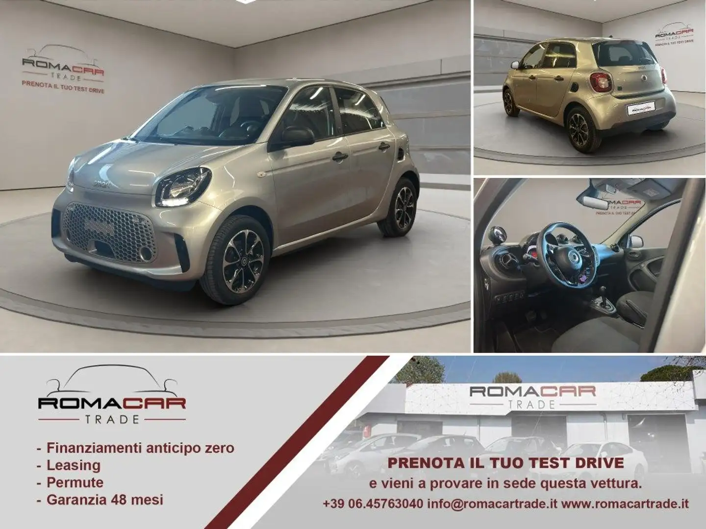 smart forFour EQ Youngster  (22kw) Plateado - 1