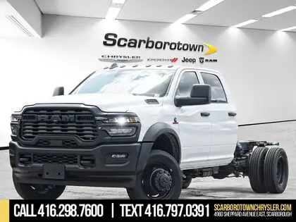 White 2026 RAM 4500 Chassis Pickup Truck 8-Speed Automatic