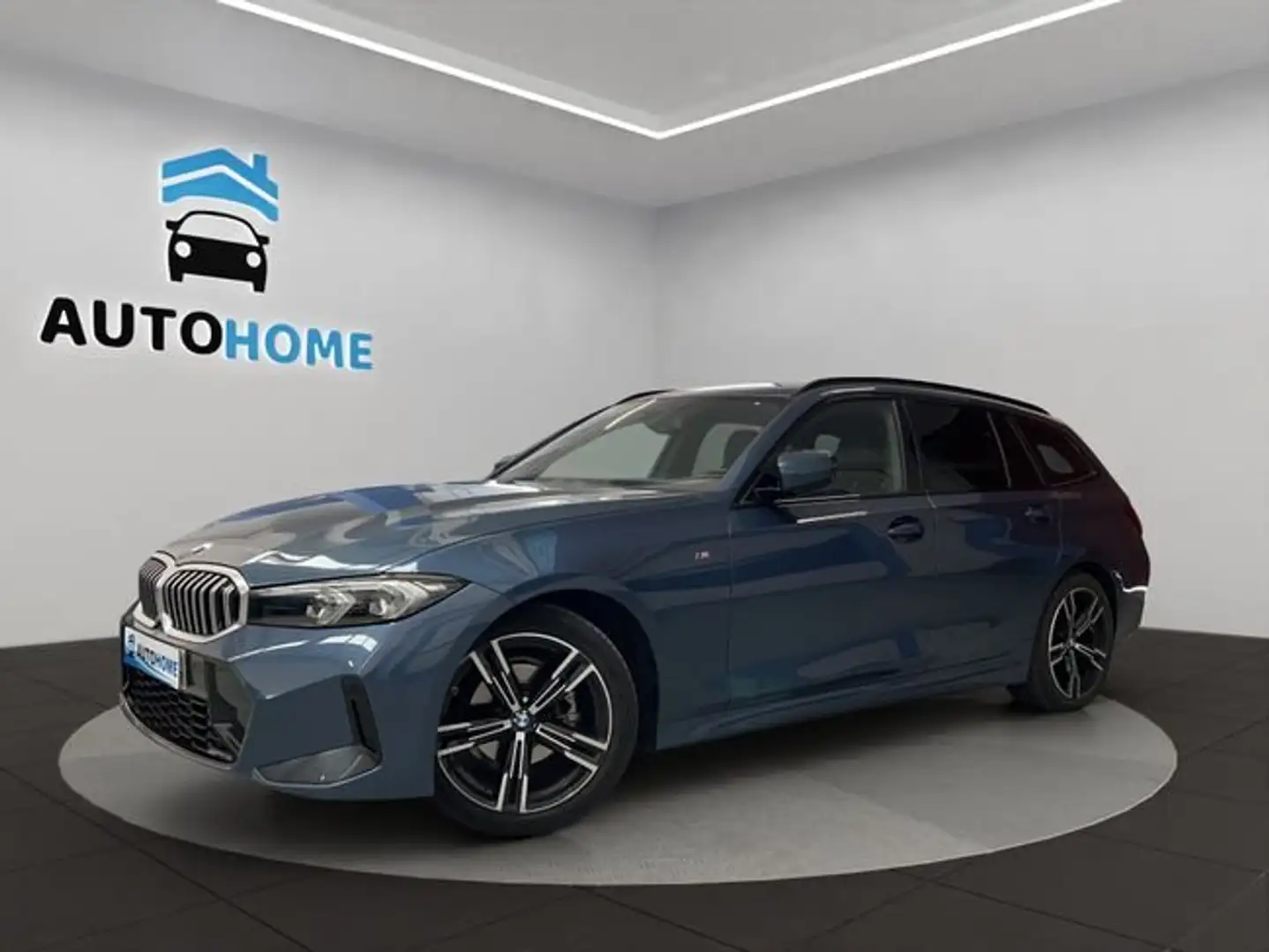BMW 318 318d Auto. Azul - 1