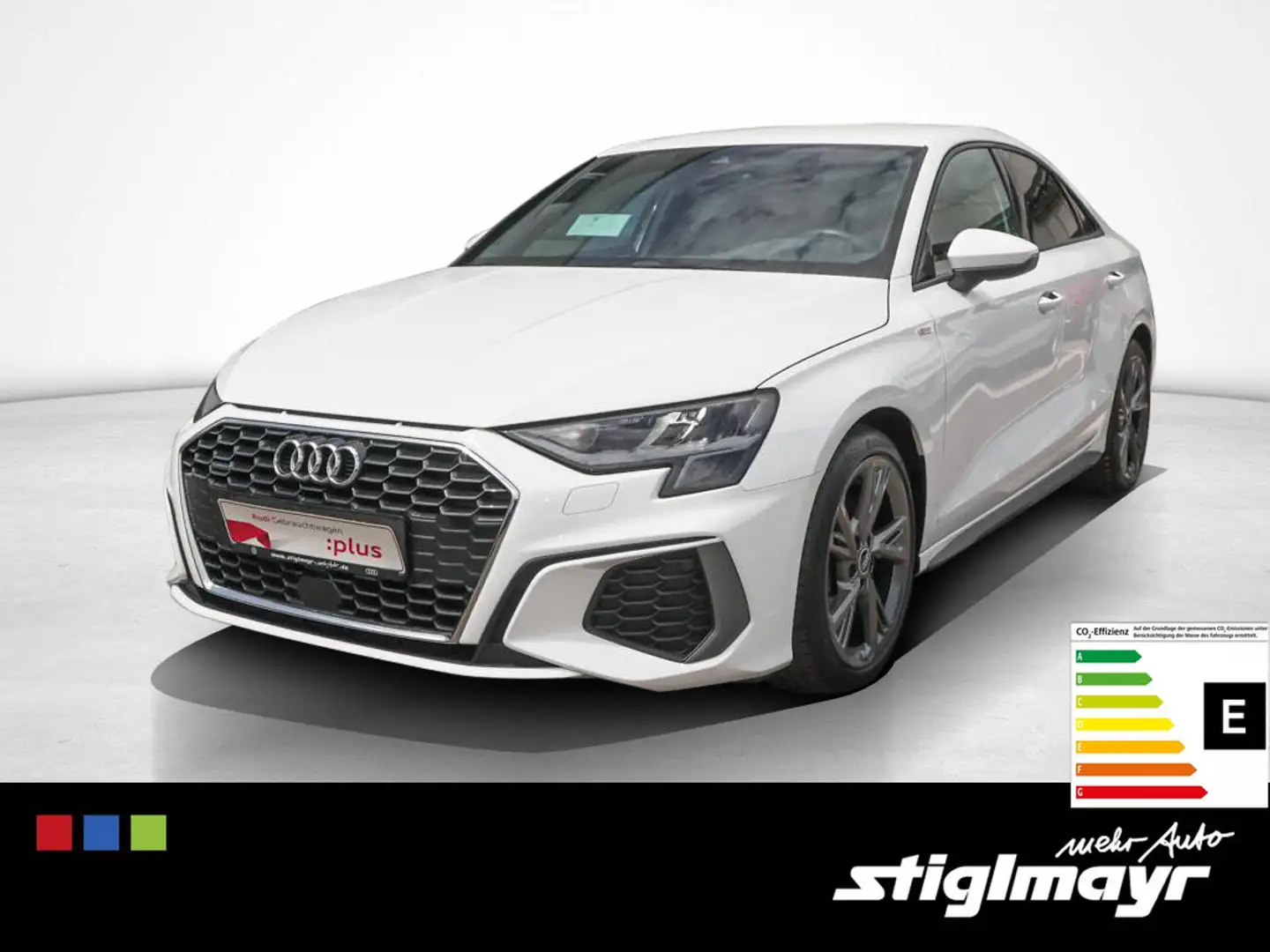 Audi A3 Limousine S-line 40 TDI quattro B&O+NAVI+VC Weiß - 1