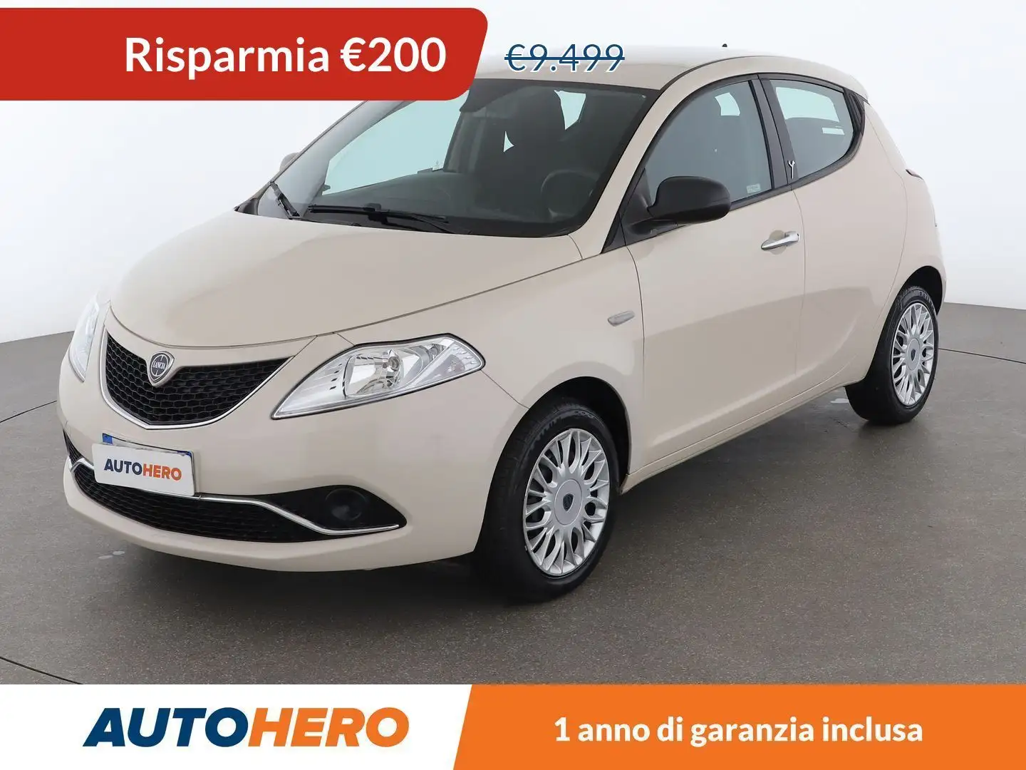 Lancia Ypsilon 1.2 Silver 69 CV Beige - 1