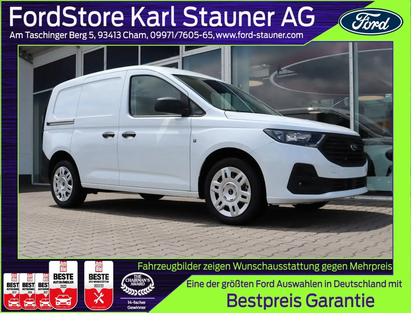 Ford Transit Connect Kasten PHEV L1 0,0% FIN mgl.* Weiß - 1