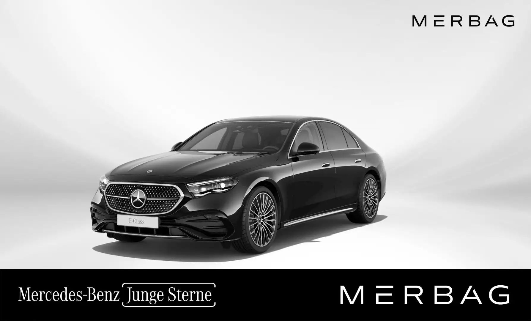 Mercedes-Benz E 220 d Limousine Zwart - 1