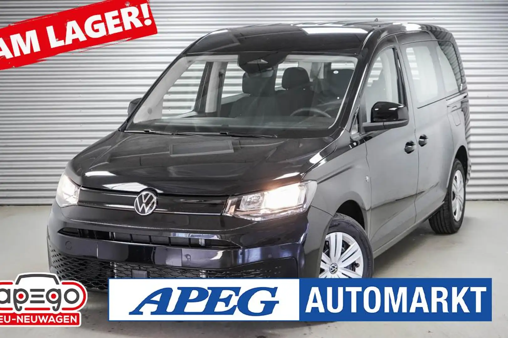 Volkswagen Caddy 2,0 TDI DSG Life Negru - 1