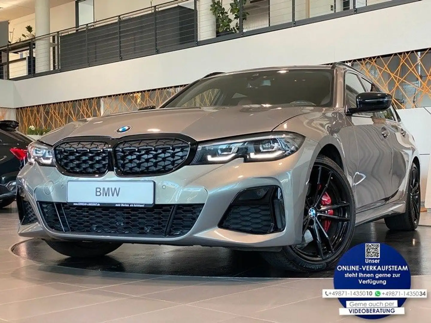 BMW 340 M340d xDrive Shadow Individual CockpitProf H&K Сірий - 1