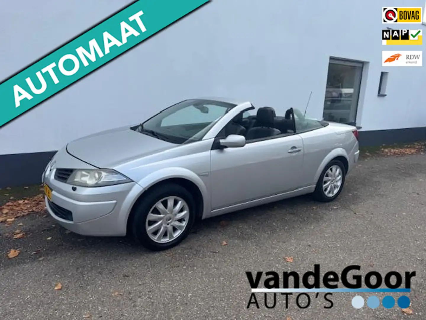 Renault Megane Coupé-Cabriolet 2.0-16V Tech Line, '06, aut., lpg- Šedá - 1