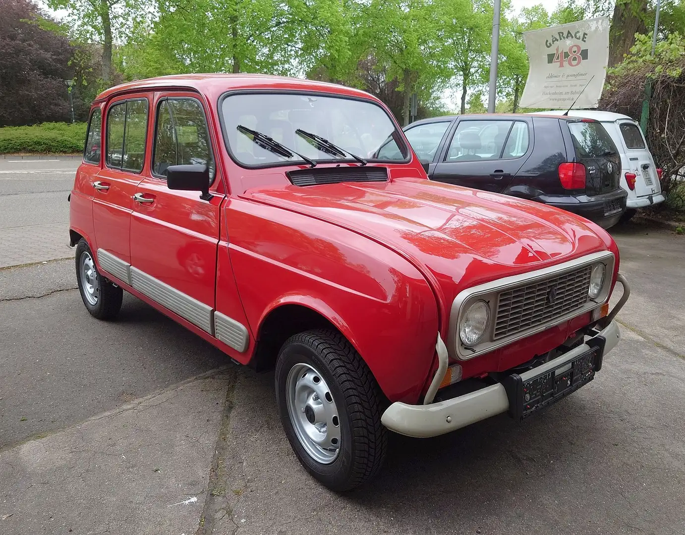 Renault R 4 GTL orig. Zst Radio rostfrei 2 Hd gepflegt Top Roşu - 1