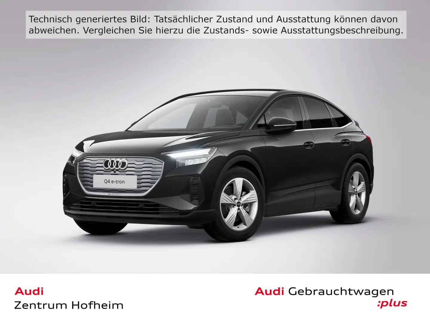Audi Q4 e-tron 40 S line*AR-HUD*LED*Virtual Schwarz - 1