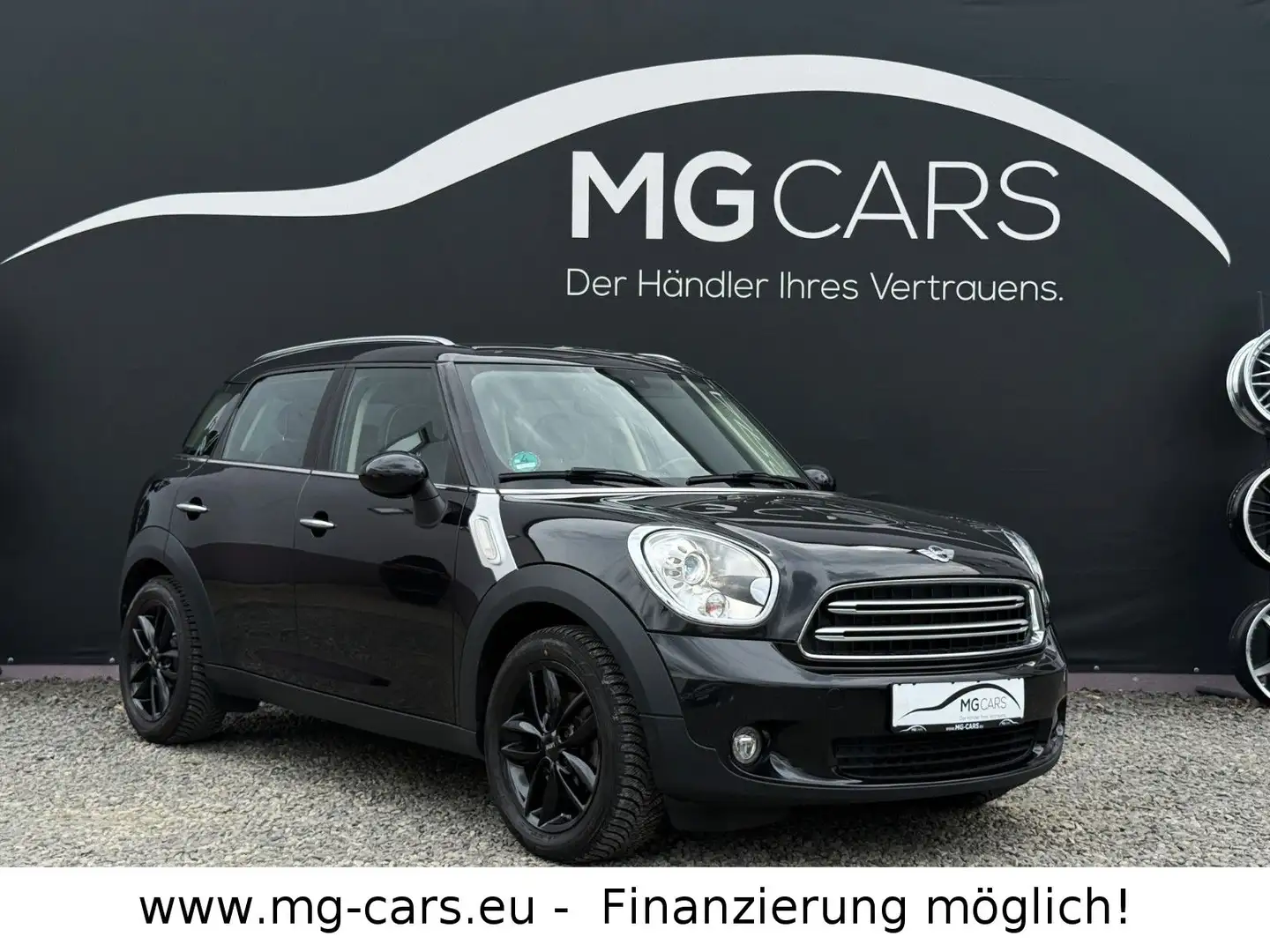 MINI Cooper D Countryman ~Automatik~Leder~Navi~Xenon! Schwarz - 2