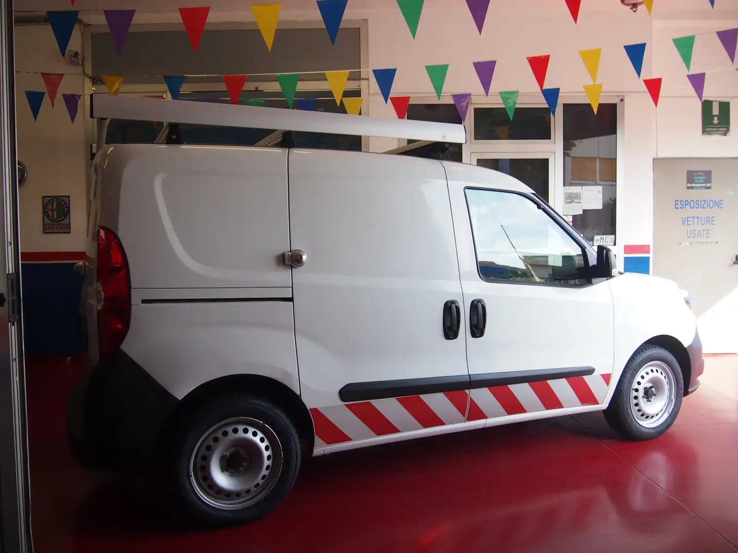 Fiat Doblo 1.4TJET Nat.Power Attrezzato Pochi Km Bianco - 2
