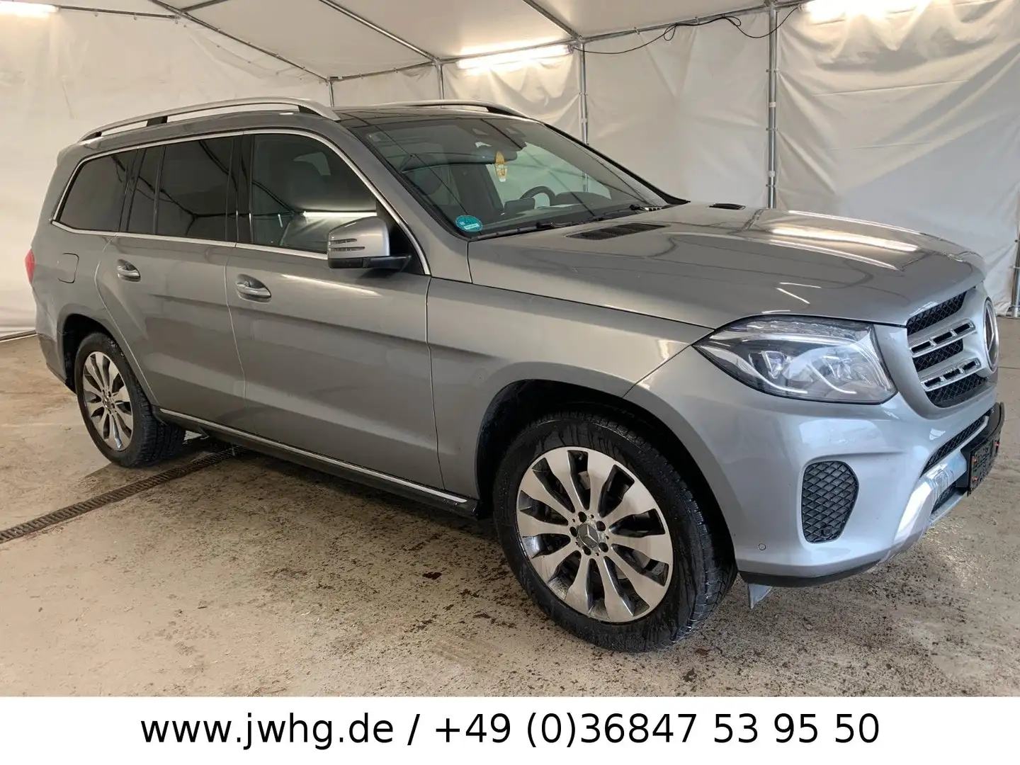 Mercedes-Benz GLS 350 4M 7Si ILS 20" Nav+ FahrAss+ Pano 360Kam Silber - 2