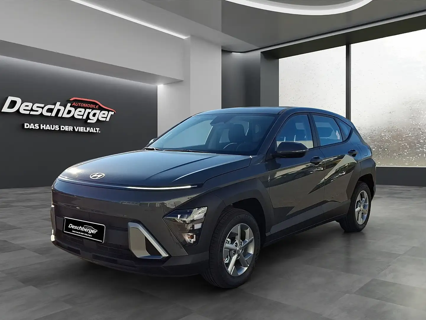Hyundai KONA Kona 1,6 GDI HEV Smart Line DCT Grau - 1