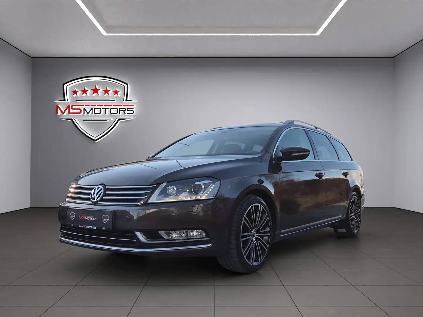 Volkswagen Passat Variant Exclusive 2,0 DSG*PANO*LEDER*TEMPOMAT*NAVI*KREDIT Brązowy - 1