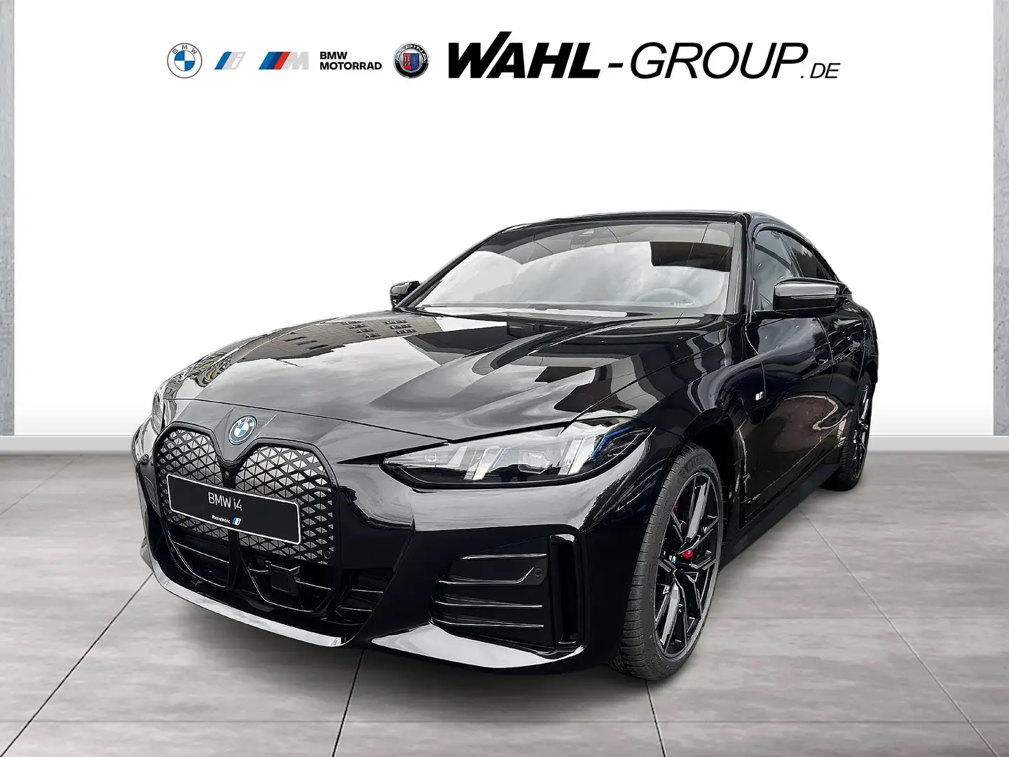 BMW i4 xDrive40 Gran Coupé M Sport Pro ACC HeadUp Adapt L Schwarz - 1