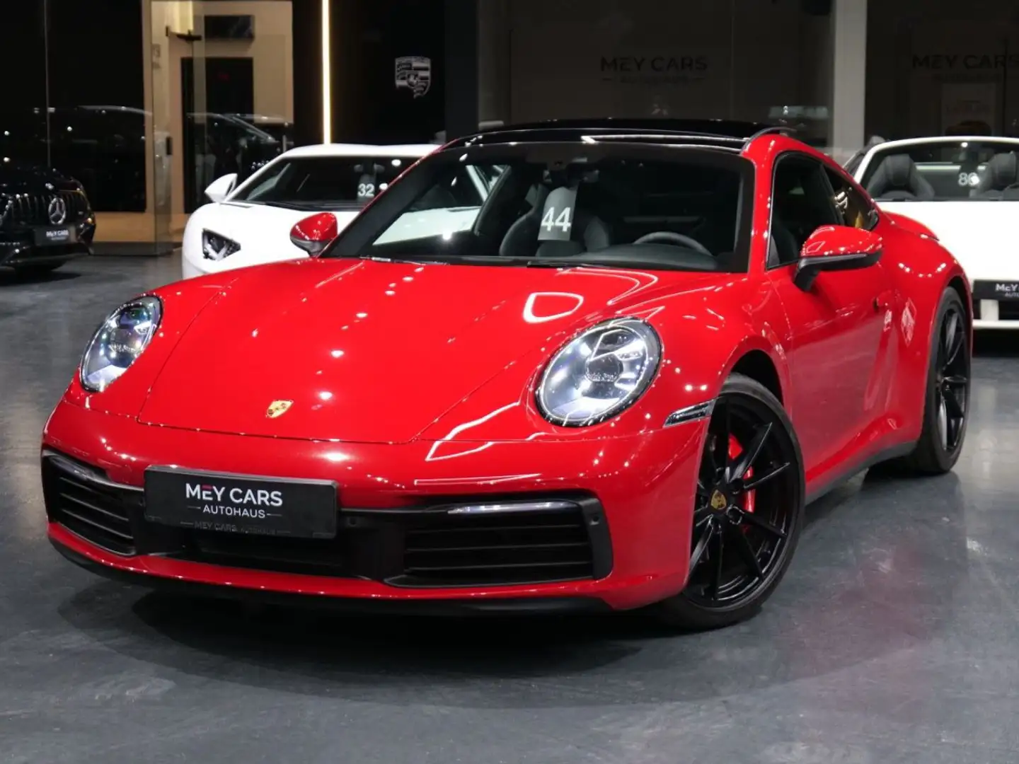 Porsche 992 Carrera S*Approved*Scheckheft*Kamera*deutsch Rouge - 1