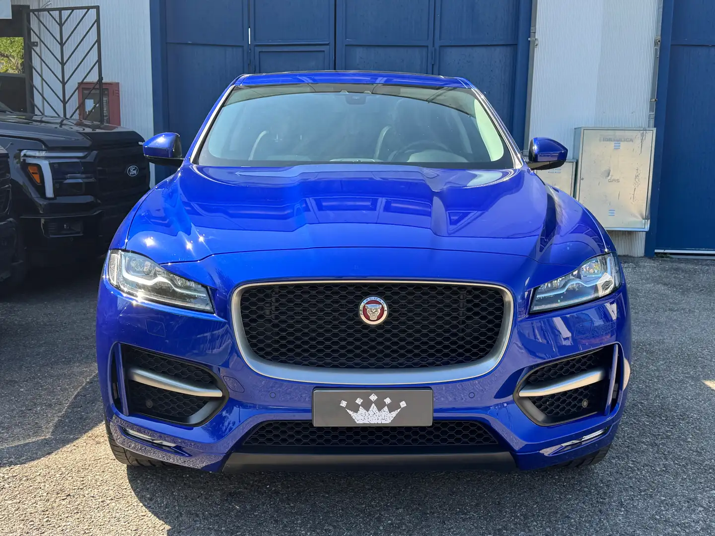 Jaguar F-Pace F-Pace 2.0d i4 R-Sport awd 240cv Motore Nuovo Blu/Azzurro - 2