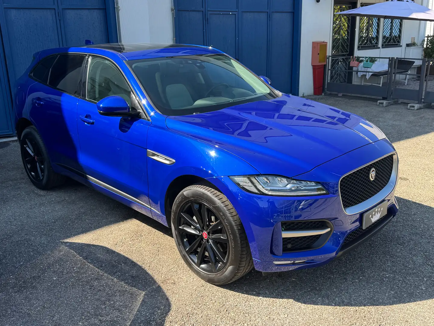 Jaguar F-Pace F-Pace 2.0d i4 R-Sport awd 240cv Motore Nuovo Blu/Azzurro - 1