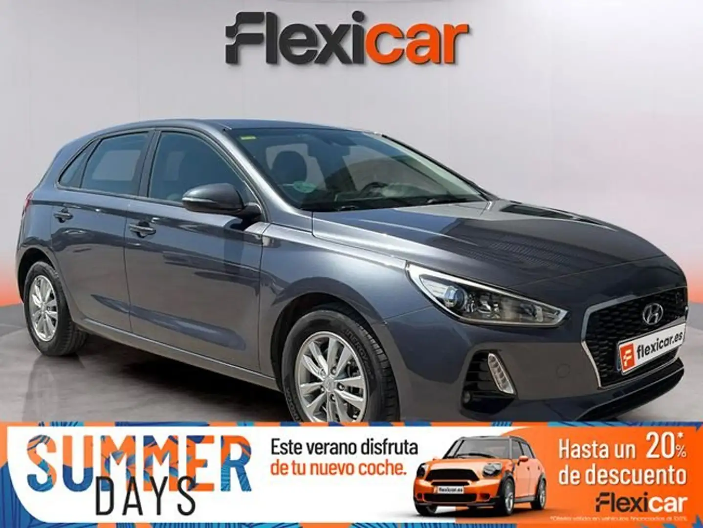 Hyundai i30 1.0 TGDI Link Gris - 1