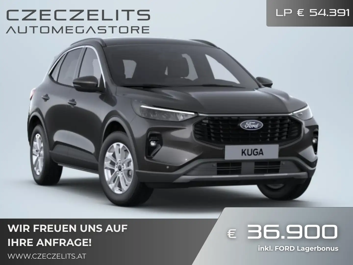 Ford Kuga 2,5 Duratec PHEV Active Aut. ON 42862 JF Grau - 1