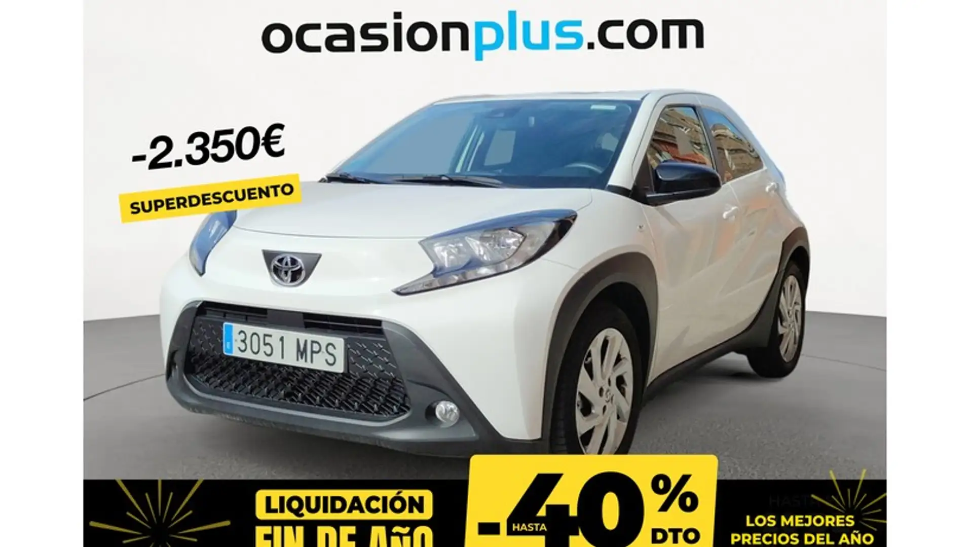 Toyota Aygo Play Blanc - 1