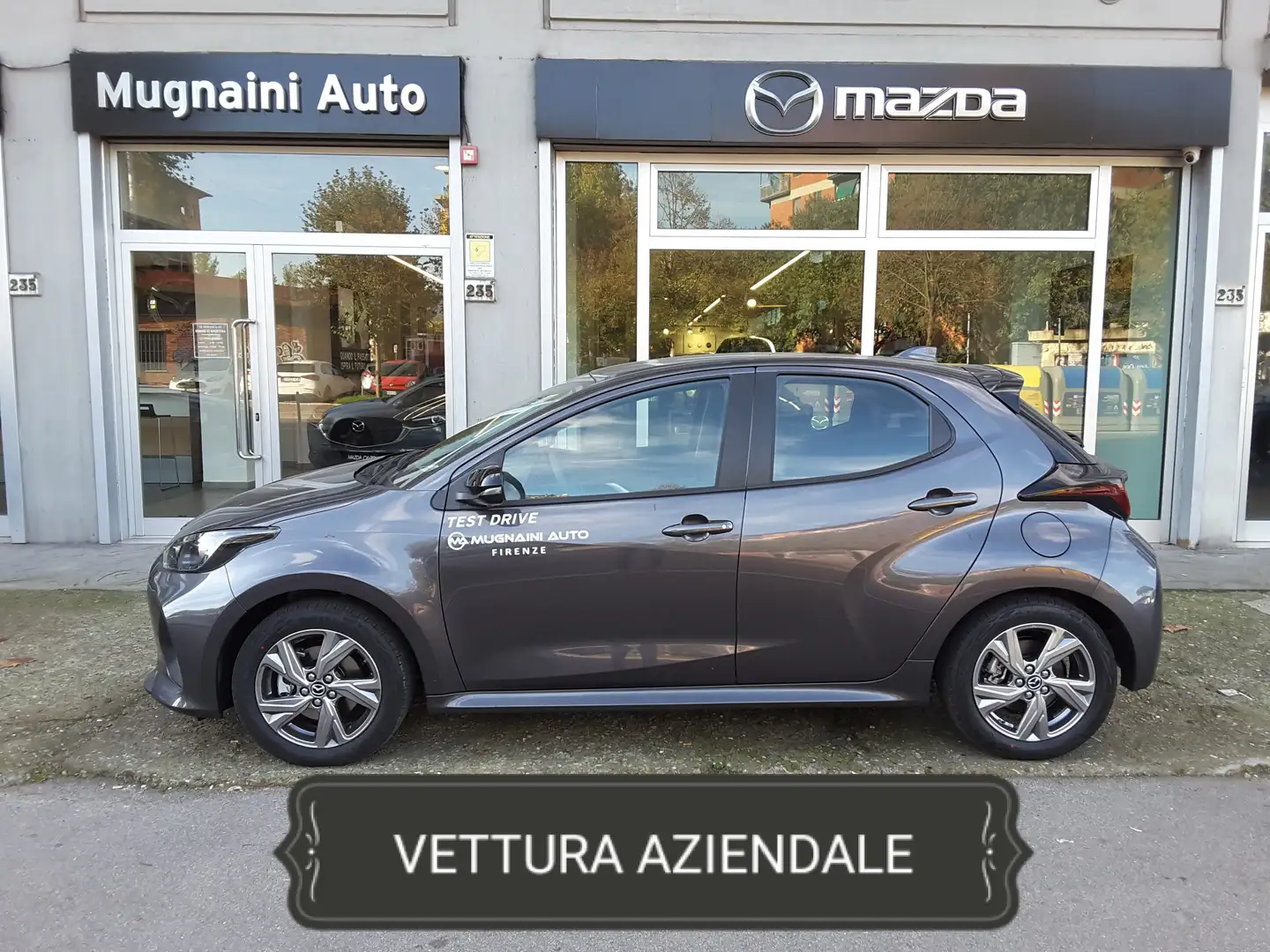 Mazda 2 2024 FULL HYBRID Exclusive Line *AZIENDALE* Сірий - 1