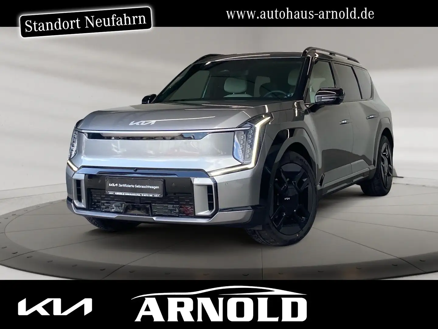 Kia EV9 EV9 AWD GT-Line 7-Sitze Head-Up PanoD. 360° LED Grau - 1