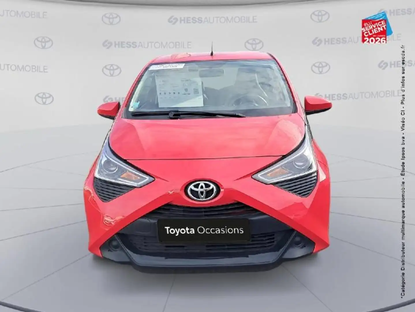 Toyota Aygo 1.0 VVT-i 72ch x-play 5p MY21 Rouge - 2