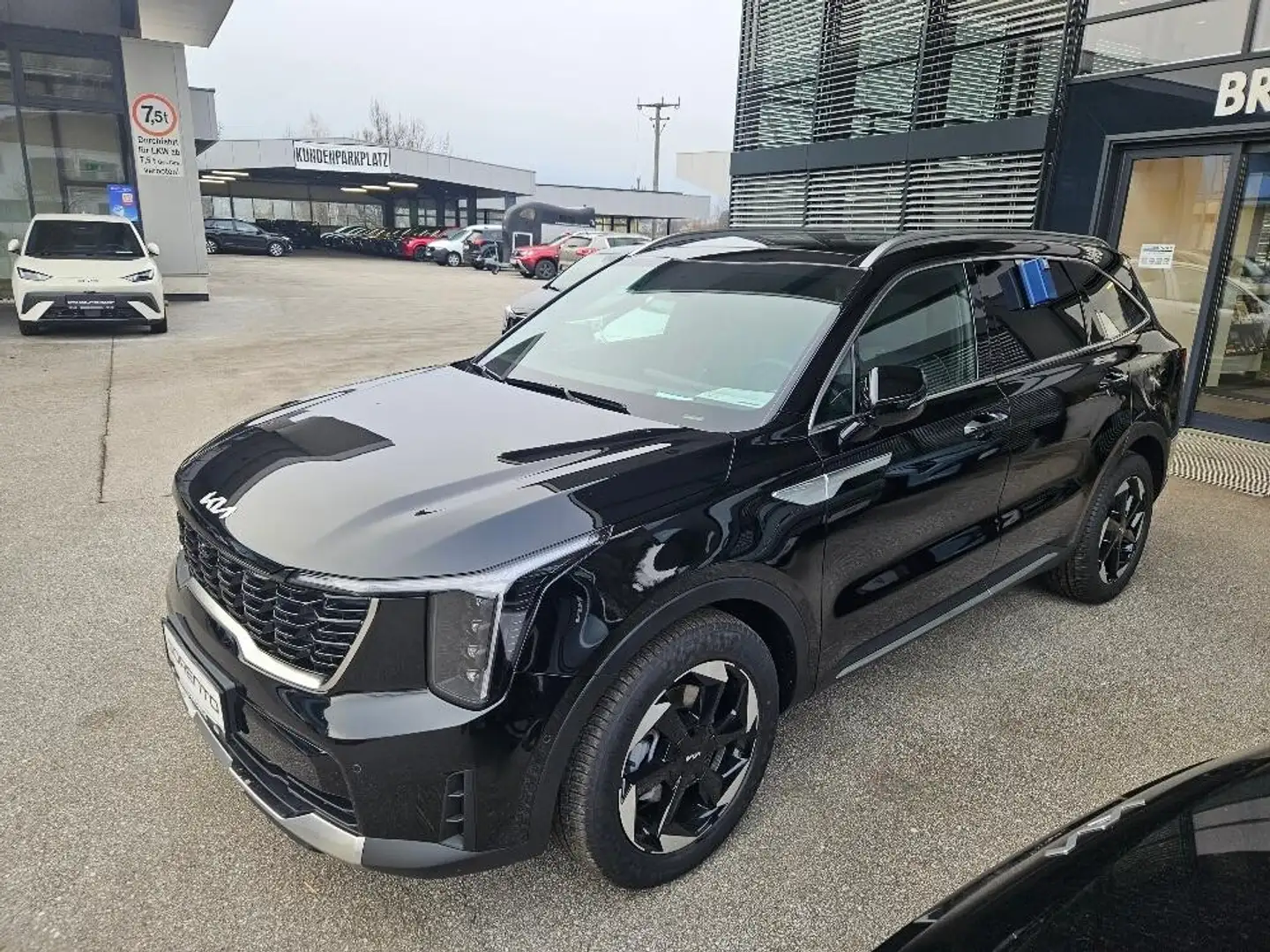 Kia Sorento 1,6 T-GDi Plug-In Hybrid GPF AWD Platin Aut. Schwarz - 2