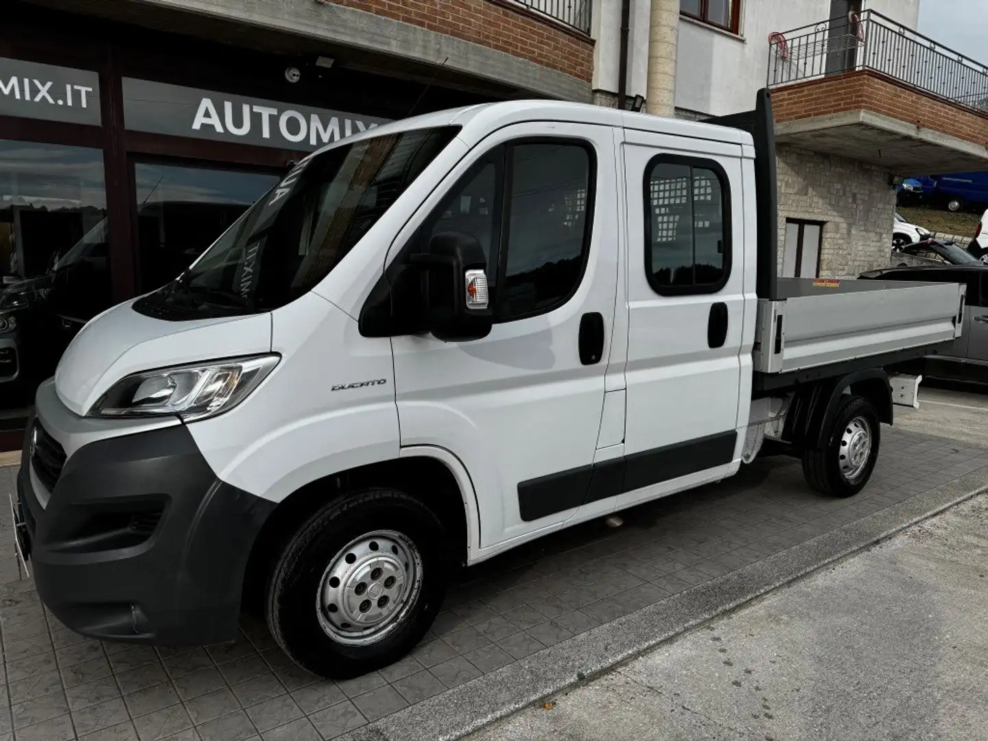 Fiat D.Cab 7 Posti 2.0 mjt 115cv 6m E6 Blanc - 2